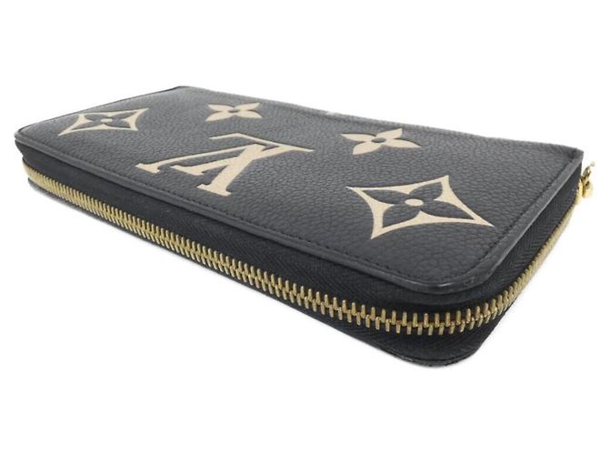 Portafoglio Zippy Louis Vuitton Bicolor Monogram Empreinte Nero Beige - vista 2