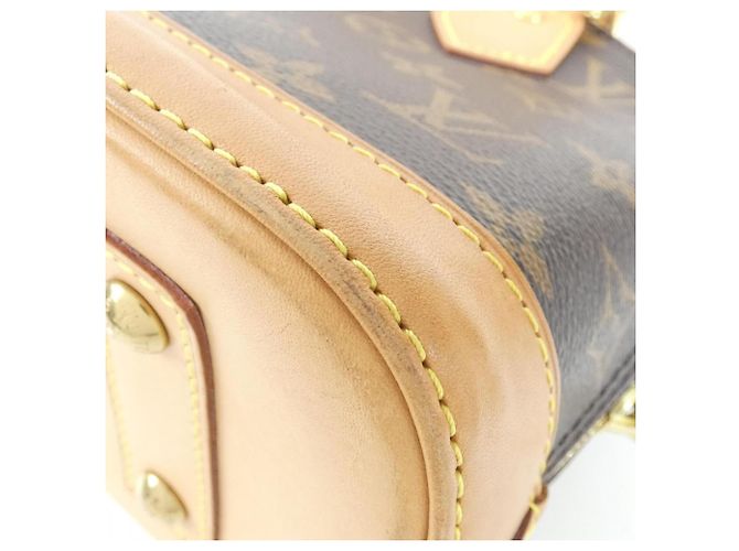 Bolsa Louis Vuitton Monogram Alma BB Marrom - vista 2