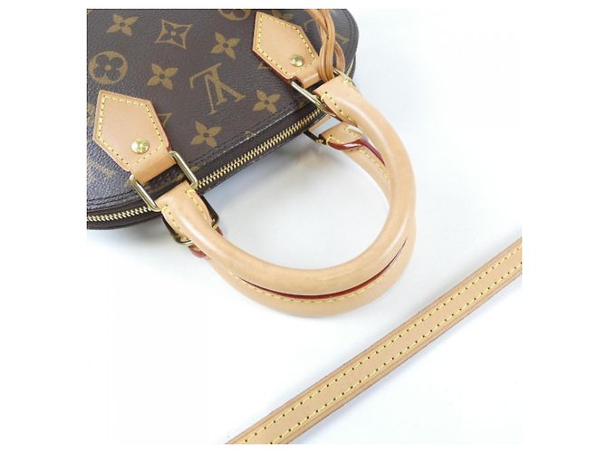 Bolsa Louis Vuitton Monogram Alma BB Marrom - vista 5