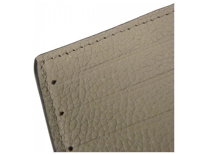 Louis Vuitton Bicolor Monogram Empreinte Portefeuille Claire Wallet Beige Grigio Crudo - vista 7