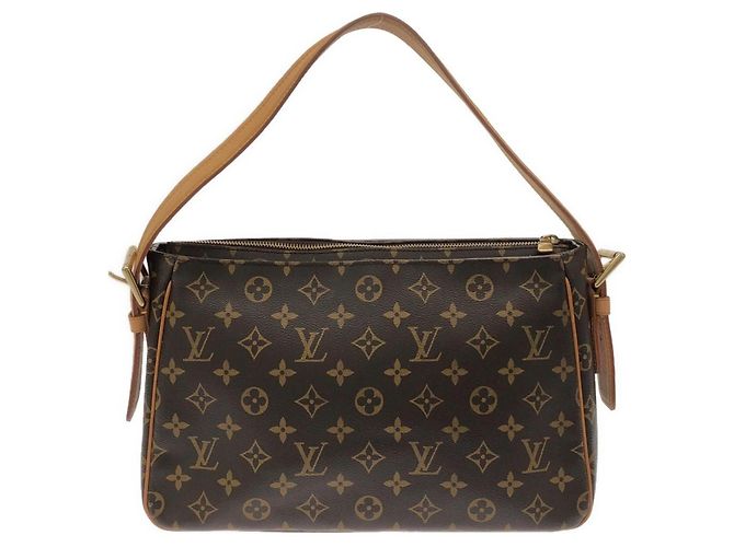 Louis Vuitton Monogram Viva Cite GM Schultertasche Braun - Ansicht 2