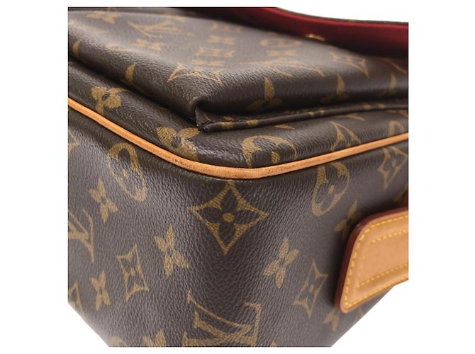 Louis Vuitton Monogram Viva Cite GM Schultertasche Braun - Ansicht 3
