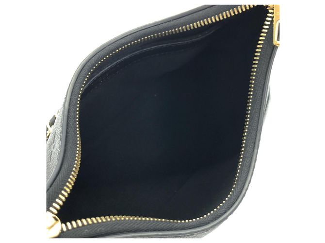 Borsa Louis Vuitton Monogram Empreinte Boulogne PM Nero - vista 7