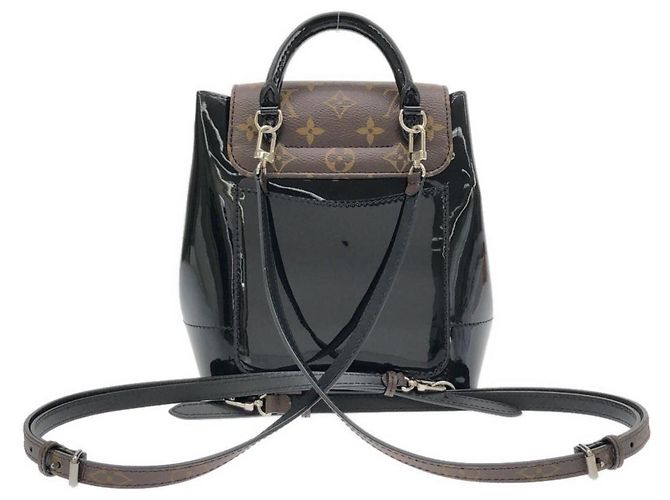 Louis Vuitton Monogram Vernis Miroir Hot Spring Backpack Black - view 2