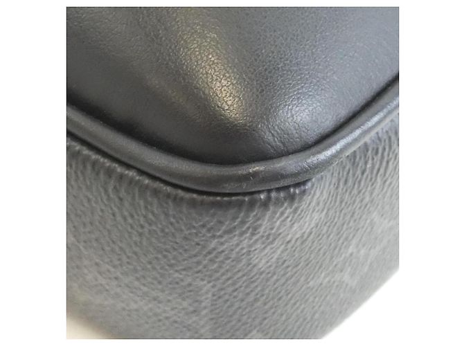 Borsa Louis Vuitton Monogram Eclipse Nero - vista 4