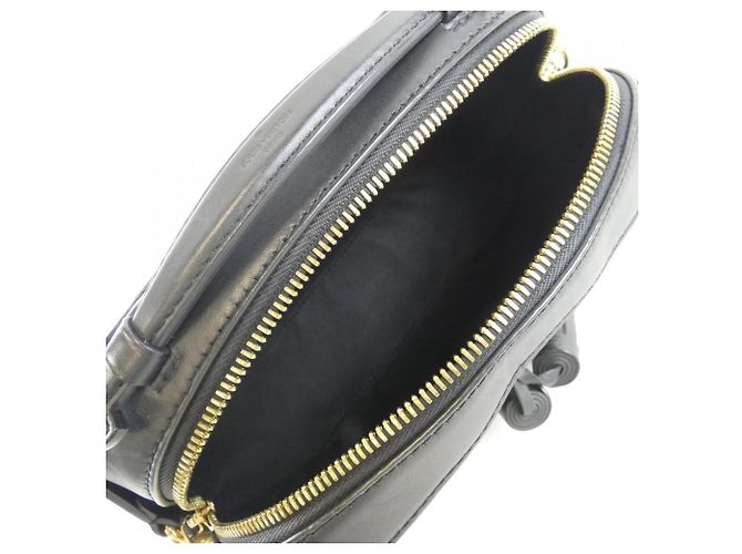 Borsa a tracolla Louis Vuitton Monogram Saint-Onge Marrone Nero - vista 8