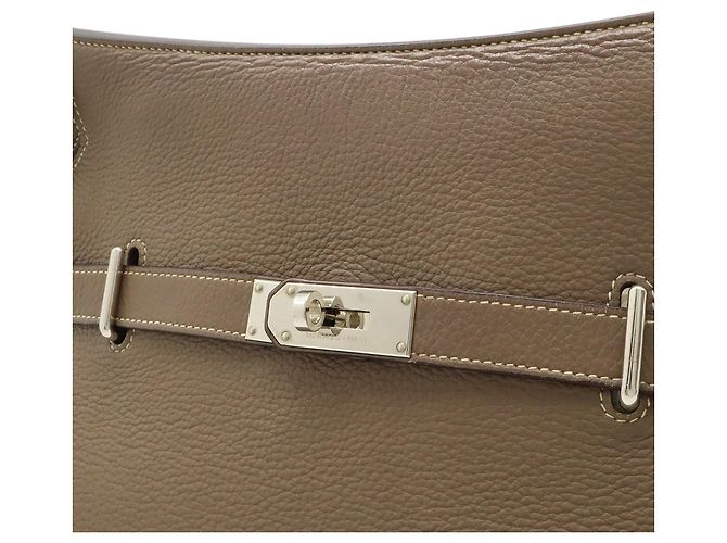 Hermès Borsa Hermes Jypsiere 37 Taupe - vista 10