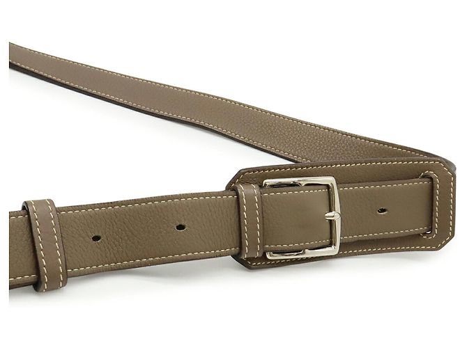 Hermès Borsa Hermes Jypsiere 37 Taupe - vista 6