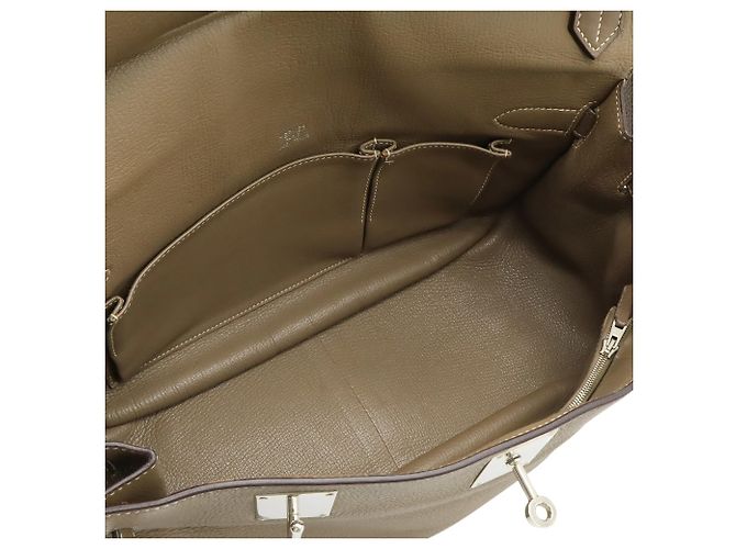 Hermès Borsa Hermes Jypsiere 37 Taupe - vista 7