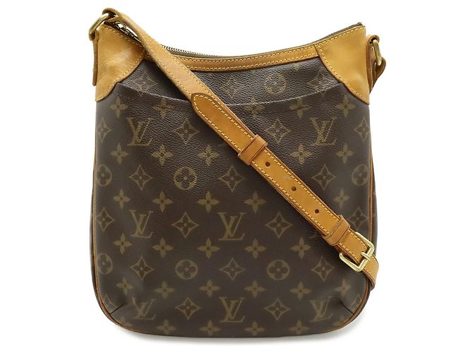 Borsa a tracolla Louis Vuitton Monogram Odeon PM Marrone Monogramma - vista 2