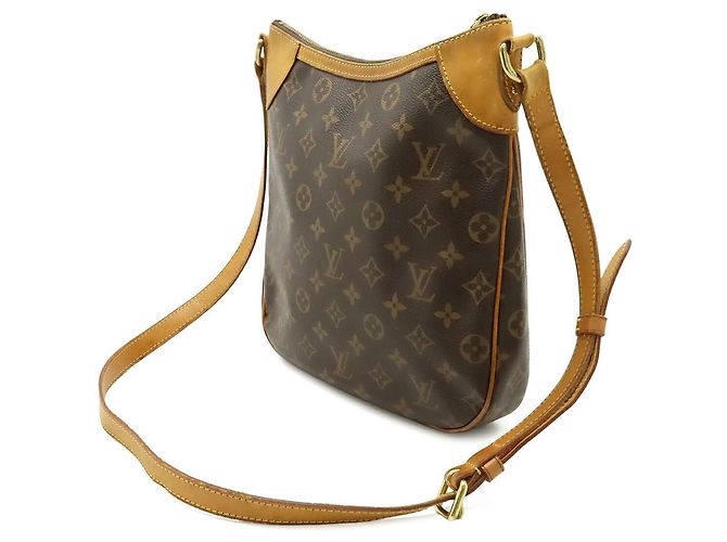 Borsa a tracolla Louis Vuitton Monogram Odeon PM Marrone Monogramma - vista 3