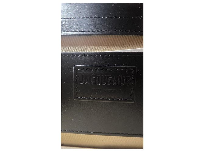 Jacquemus Le Bambino Borsa a Tracolla Pelle Nera Nero - vista 9