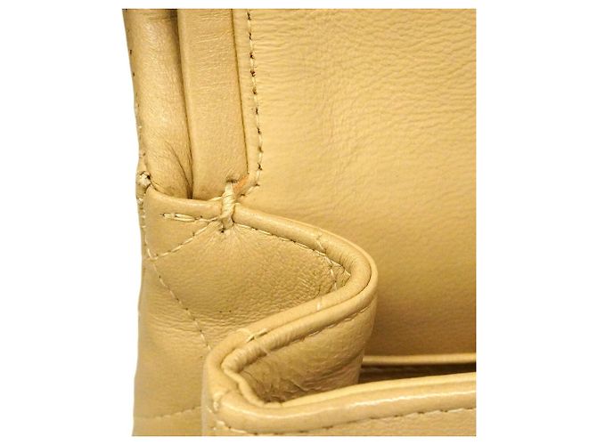 Borsa a tracolla Chanel Matelassé Beige - vista 8