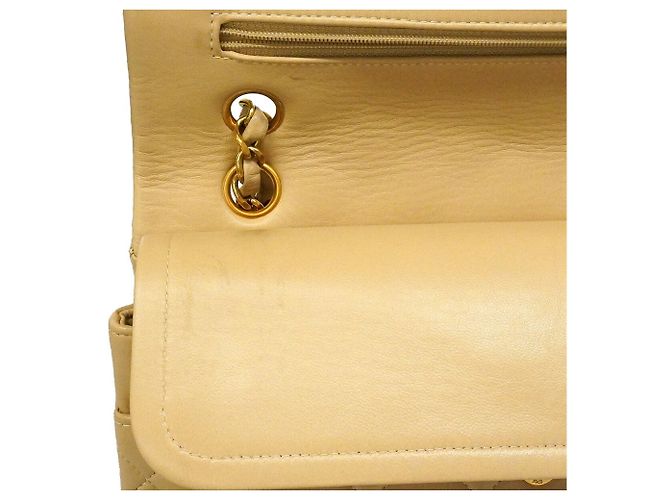 Borsa a tracolla Chanel Matelassé Beige - vista 9
