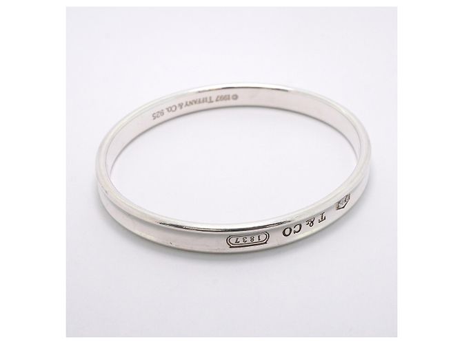 Autre Marque Tiffany & Co. Bracciale rigido stretto in argento sterling - vista 2
