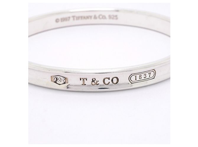 Autre Marque Tiffany & Co. Bracciale rigido stretto in argento sterling - vista 5