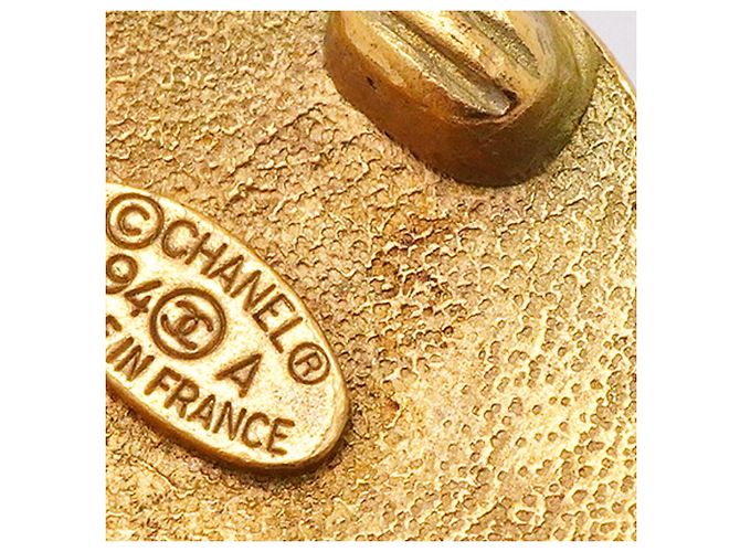 Orecchini a clip Chanel neri e oro Nero D'oro - vista 7