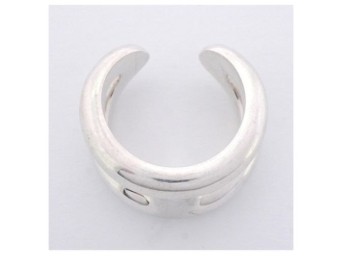 Ring Anel Hermès Osmos PM Prata - vista 3