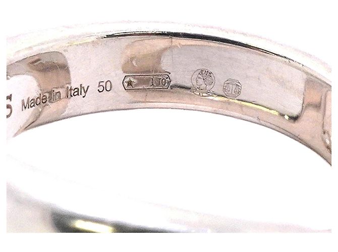 Ring Anel Hermès Osmos PM Prata - vista 6