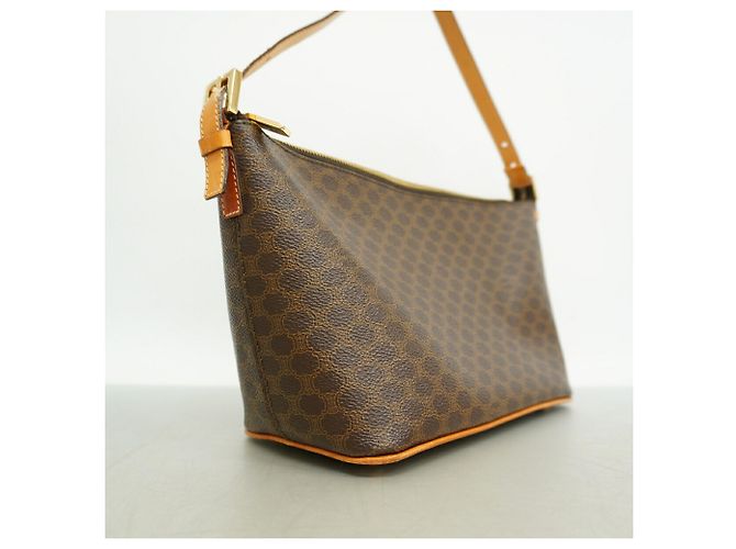 16 Céline Bolsa Celine Macadam Brown para mulheres Marrom - vista 2