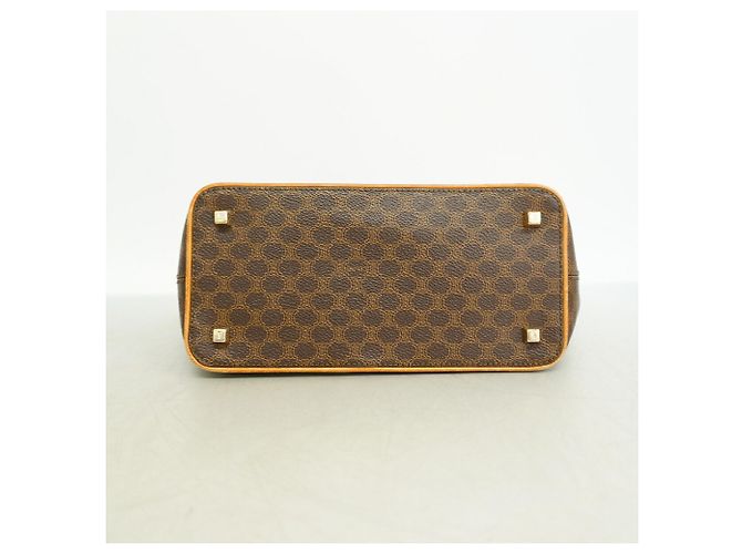 16 Céline Bolsa Celine Macadam Brown para mulheres Marrom - vista 3