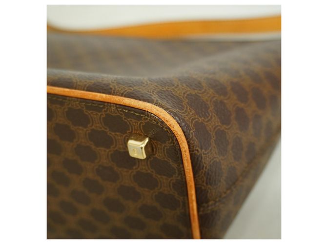 16 Céline Bolsa Celine Macadam Brown para mulheres Marrom - vista 8