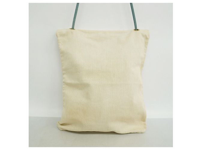 Hermès Borsa a tracolla Hermes Aline Toile Chevron Blu - vista 9