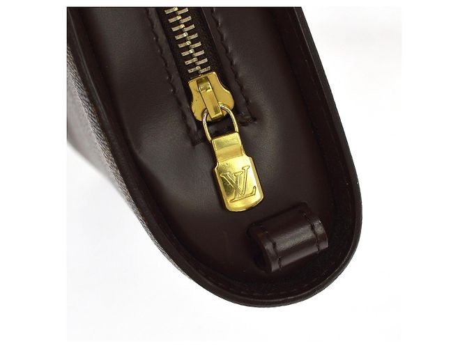 Louis Vuitton Pochette Saint Louis Damier Marrone - vista 6
