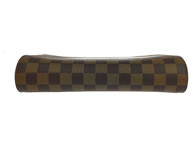Louis Vuitton Pochette Saint Louis Damier Marrone - vista 7