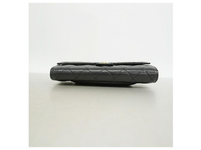 Timeless Cartera larga Chanel Matelassé Negro - vista 2