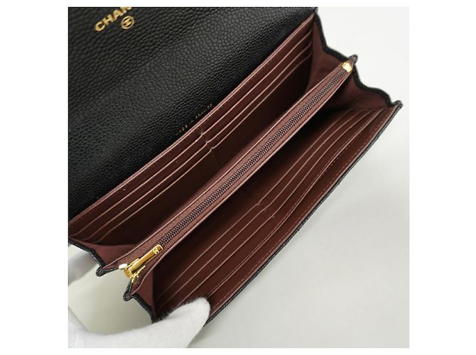 Timeless Cartera larga Chanel Matelassé Negro - vista 3