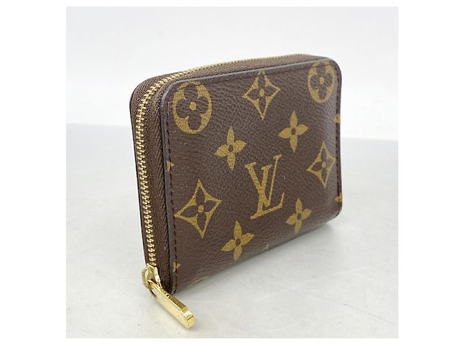 Monedero Zippy Monogram Louis Vuitton Castaño - vista 2