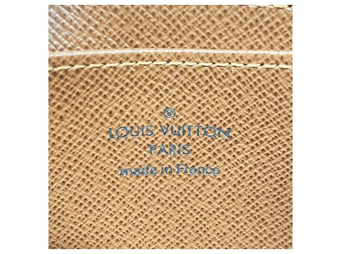 Monedero Zippy Monogram Louis Vuitton Castaño - vista 4