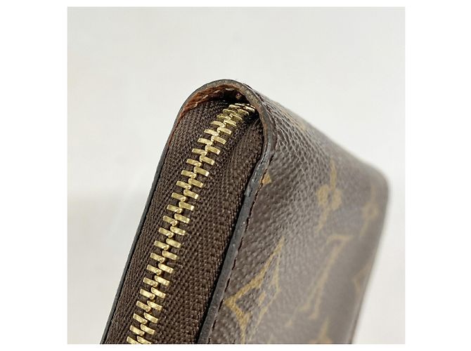 Monedero Zippy Monogram Louis Vuitton Castaño - vista 5