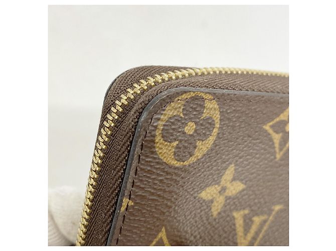 Monedero Zippy Monogram Louis Vuitton Castaño - vista 7
