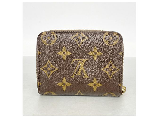 Monedero Zippy Monogram Louis Vuitton Castaño - vista 8