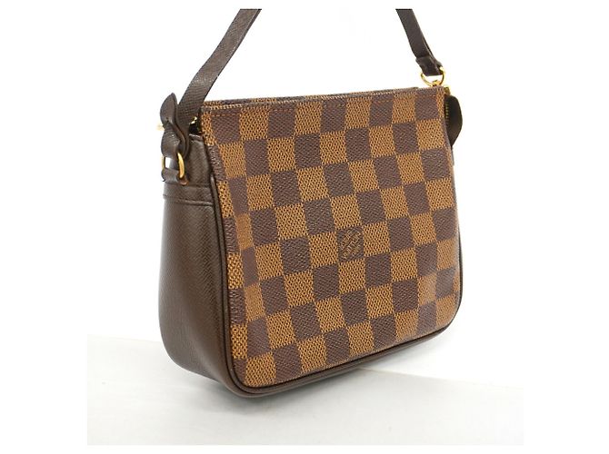 Louis Vuitton Damier Trousse Makeup Bag - Pouch N51982 Ebene Damier ebene - vista 2