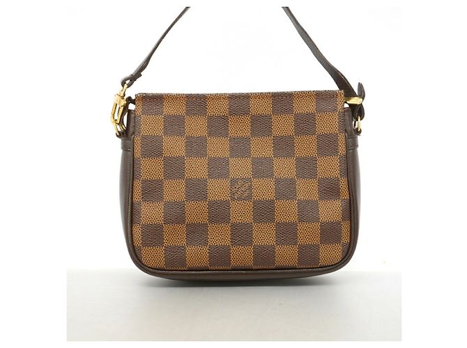 Louis Vuitton Damier Trousse Makeup Bag - Pouch N51982 Ebene Damier ebene - vista 9