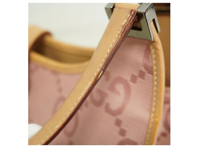 Borsa Gucci Jackie Jumbo GG Rosa - vista 10