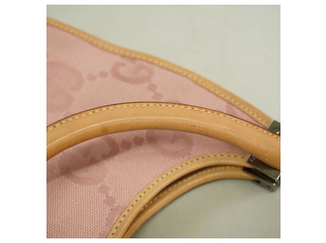 Borsa Gucci Jackie Jumbo GG Rosa - vista 12