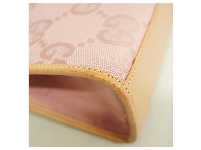 Borsa Gucci Jackie Jumbo GG Rosa - vista 6