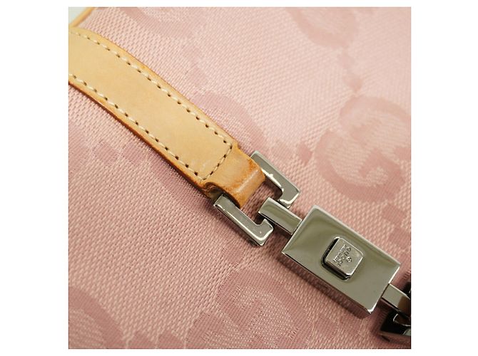 Borsa Gucci Jackie Jumbo GG Rosa - vista 9