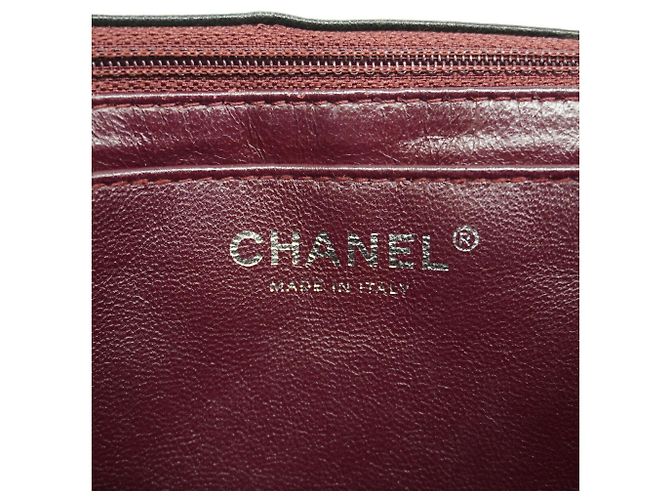 Borsa a tracolla Chanel in pelle nera Nero - vista 5