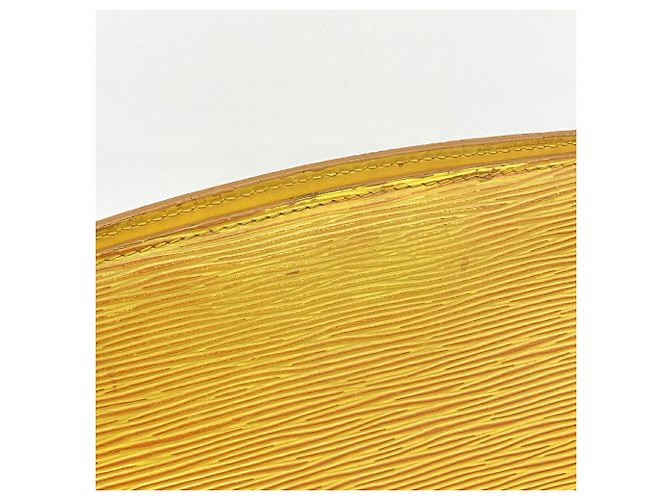 Borsa a tracolla Louis Vuitton Epi Saint Jacques Giallo - vista 11