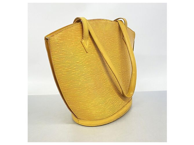Borsa a tracolla Louis Vuitton Epi Saint Jacques Giallo - vista 2