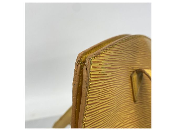 Borsa a tracolla Louis Vuitton Epi Saint Jacques Giallo - vista 7