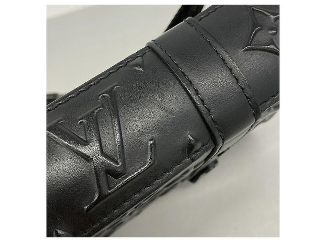 Borsa Sling Louis Vuitton Monogram Seal Trunk Nero - vista 8
