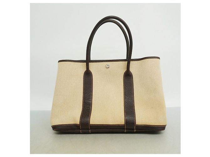 Hermès Hermes Garden PM Tote Bag Braun - Ansicht 10