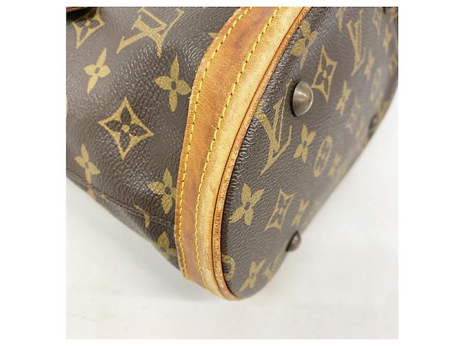 Louis Vuitton Monogram Bucket PM Tote Bag Braun - Ansicht 6