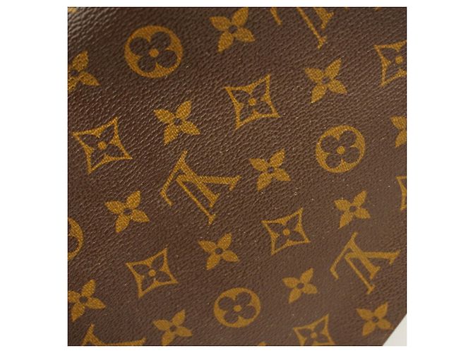 Borsa a tracolla Louis Vuitton Monogram Cartouchiere MM Marrone - vista 11